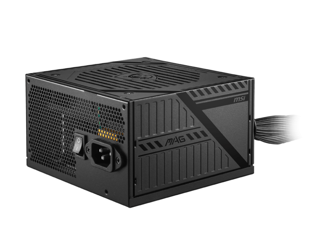 Блок питания MSI  650W, MAG A650BNL, Non Modular, ATX, 80+ BRONZE, КПД >85%, Fan 120mm, Черный