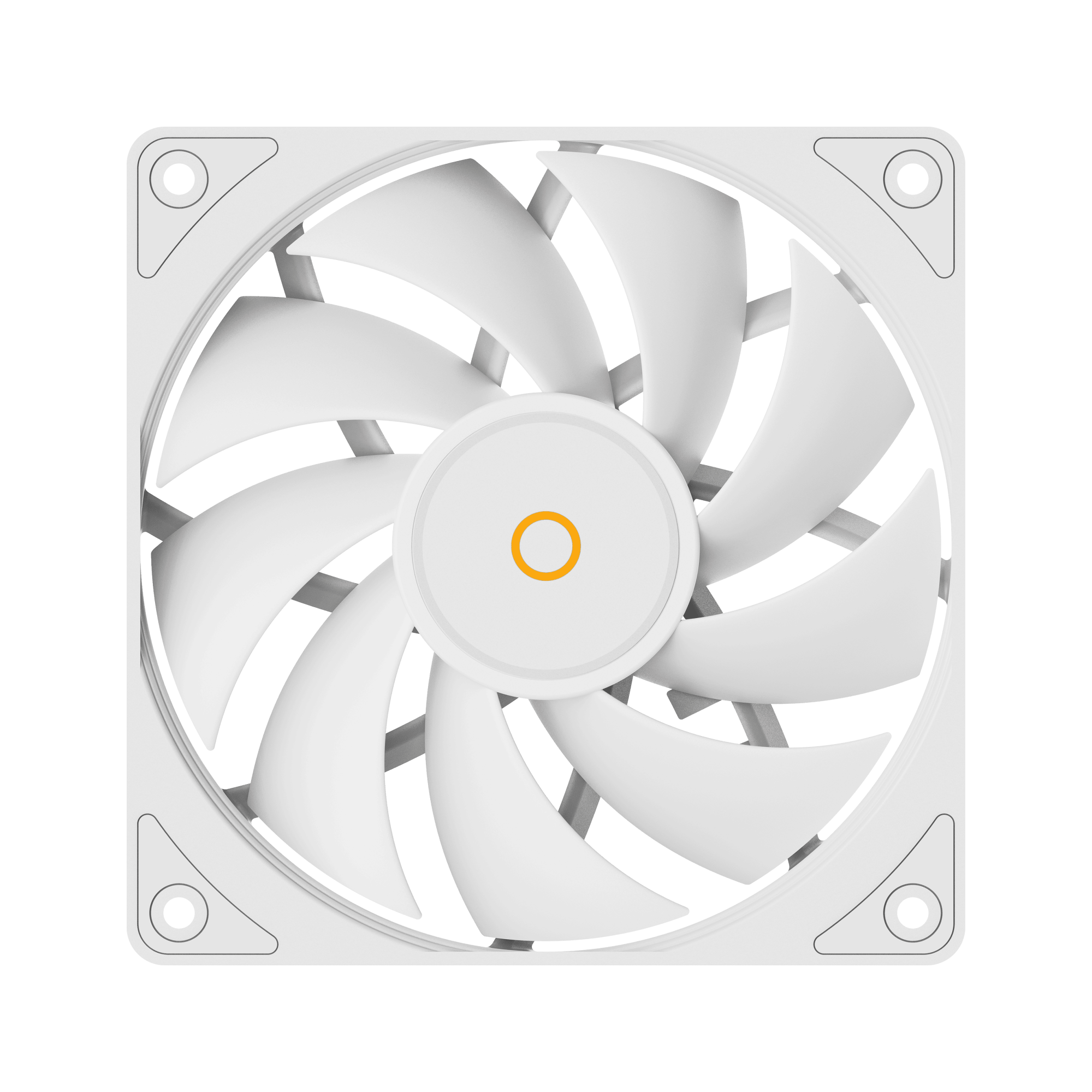 Вентилятор для корпуса Ocypus Gamma F12 WH 1x(120x120x25mm) 1300±10%RPM 44.5CFM Белый