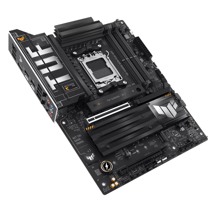 Материнская плата ASUS TUF GAMING X870-PLUS WIFI AM5 4xDDR5 4xSATA3 Raid 4xM.2 HDMI DP ATX