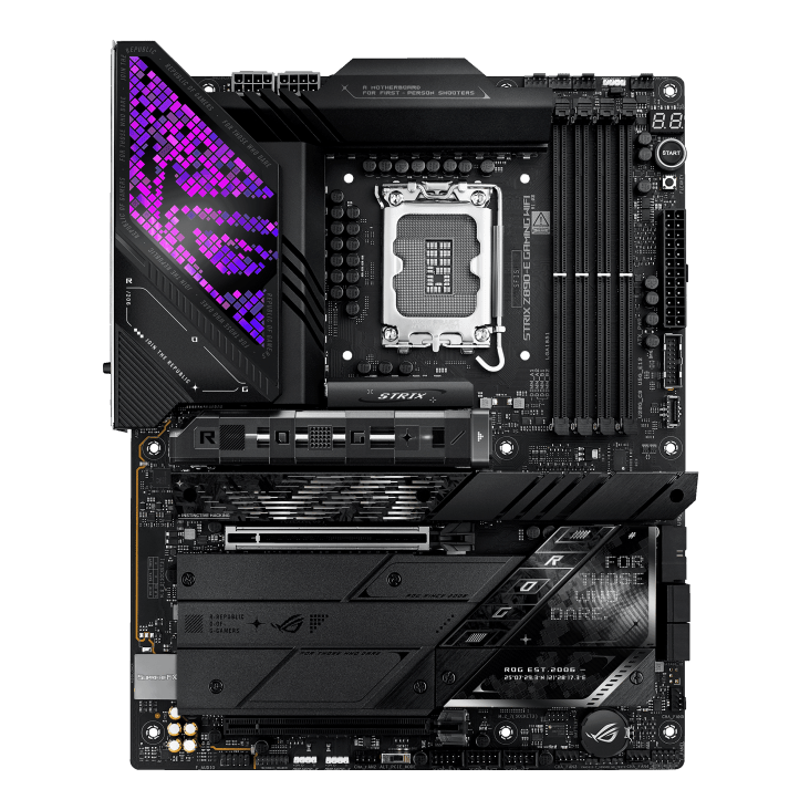 Материнская плата ASUS ROG STRIX Z890-E GAMING WIFI, LGA1851 Z890 4xDDR5 4xSATA3 7xM.2 ATX