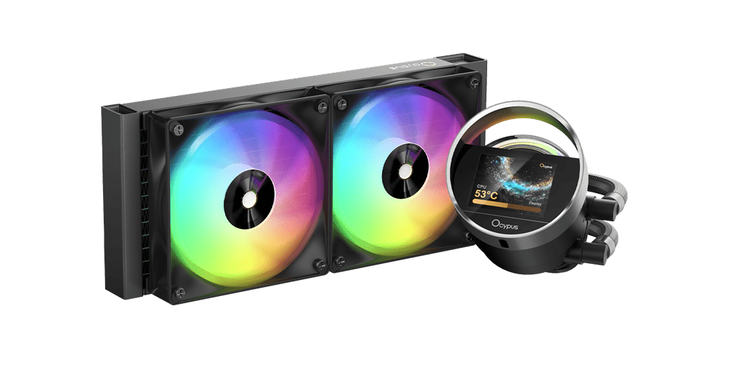 Водяное охлаждение для CPU Ocypus Sigma L24 BK ARGB TDP 280W 4-pin Intel/AMD Черный