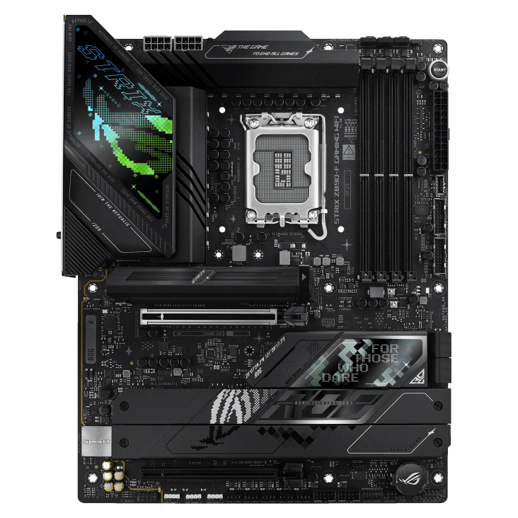 Материнская плата ASUS ROG STRIX Z890-F GAMING WIFI, LGA1851 Z890 4xDDR5 4xSATA3 5xM.2 HDMI DP ATX