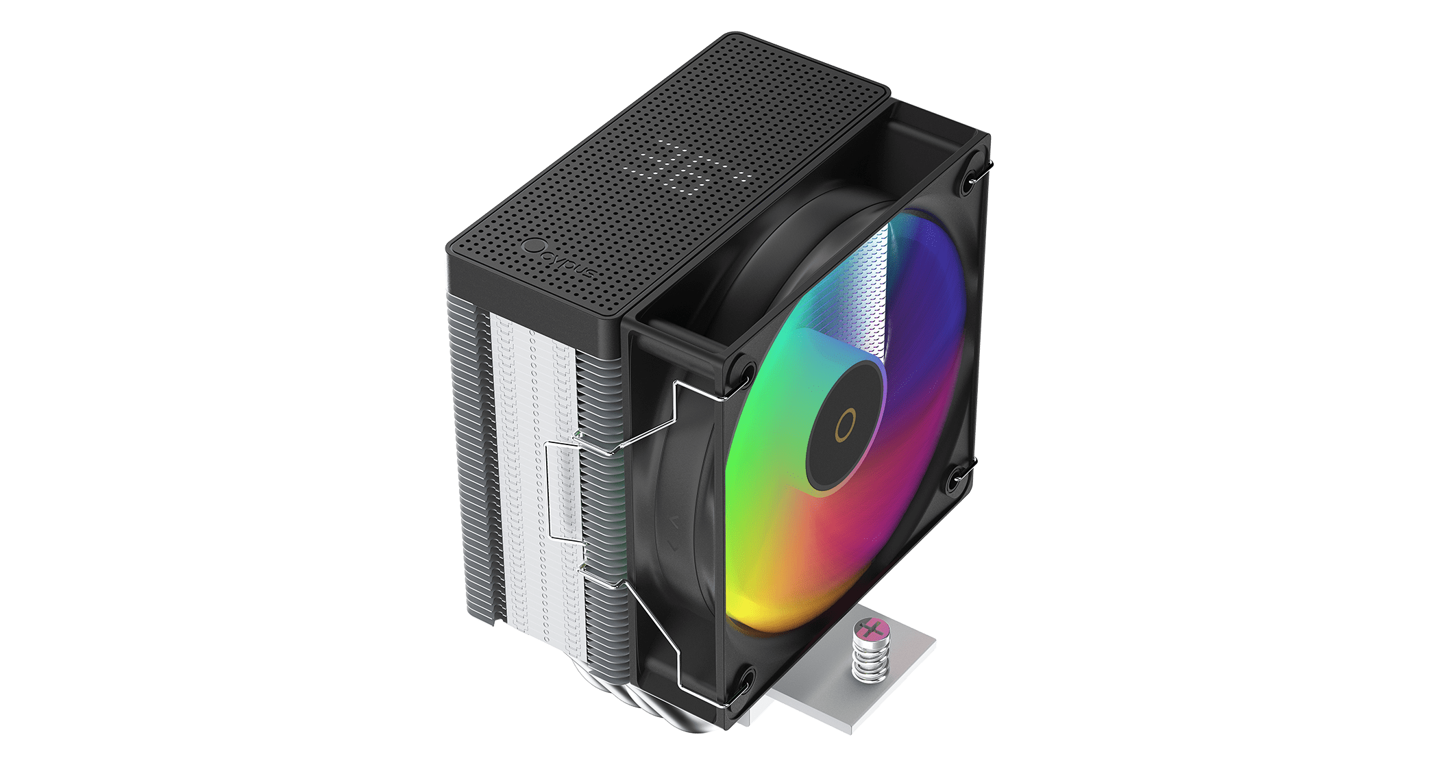 Вентилятор для процессора Ocypus Gamma A40 BK ARGB Digital 200W 1851/1700/1200/115X/AM5/AM4 Черный
