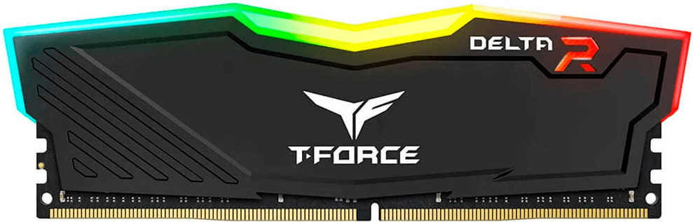 Оперативная память 16GB 3200MHz DDR4 Team Group DELTA RGB CL16 TF3D416G3200HC16F01 Black