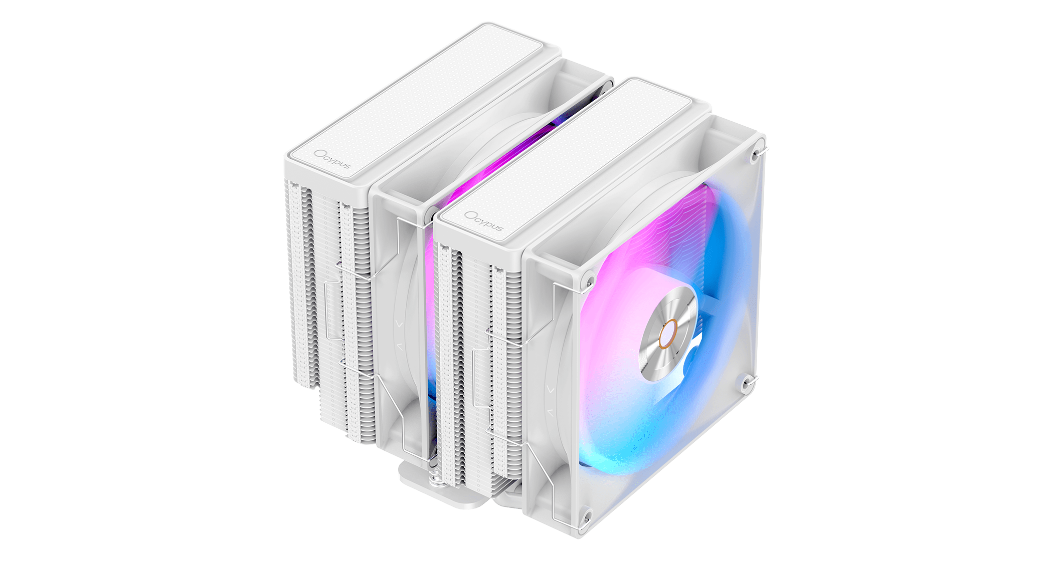 Вентилятор для процессора Ocypus Delta A62 WH ARGB TDP 260W 4-pin 1851/1700/1200/115X/AM5/AM4 Белый