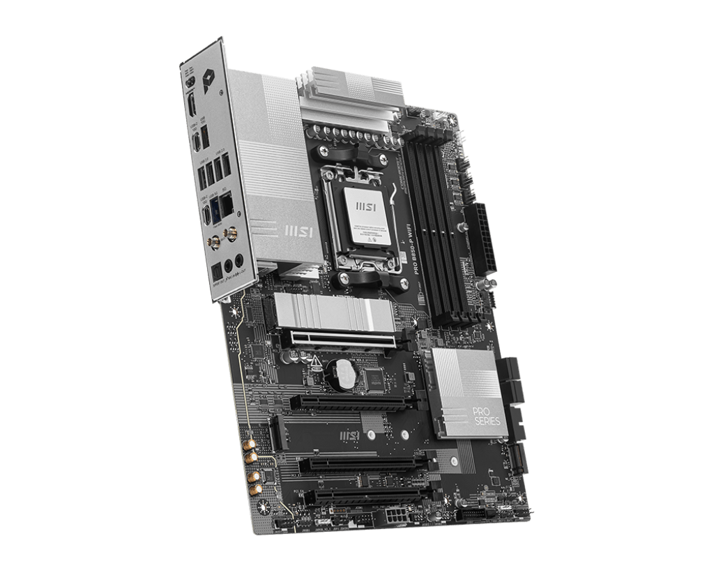 Материнская плата MSI PRO B850-P WIFI AM5 4xDDR5 4xSATA3 RAID 3xM.2 1xHDMI 2xType-C ATX