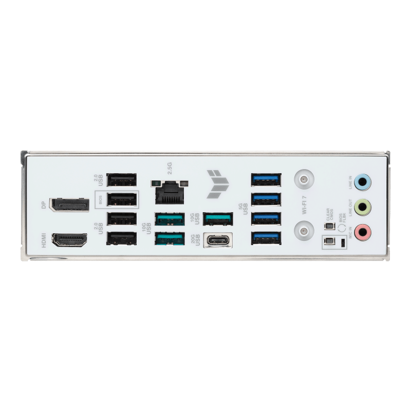 Материнская плата ASUS TUF GAMING B850M-PLUS WIFI7 W AM5 4xDDR5 4xSATA 3xM.2 HDMI DP Type-C mATX