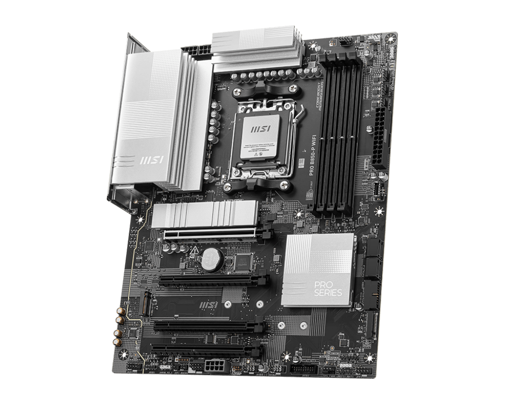 Материнская плата MSI PRO B850-P WIFI AM5 4xDDR5 4xSATA3 RAID 3xM.2 1xHDMI 2xType-C ATX
