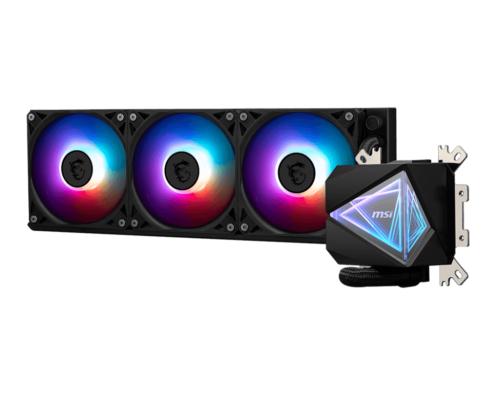 Водяное охлаждение для CPU MSI MAG CORELIQUID I360 Socket Intel/AMD, ARGB, 3pin, Fan 3x120см