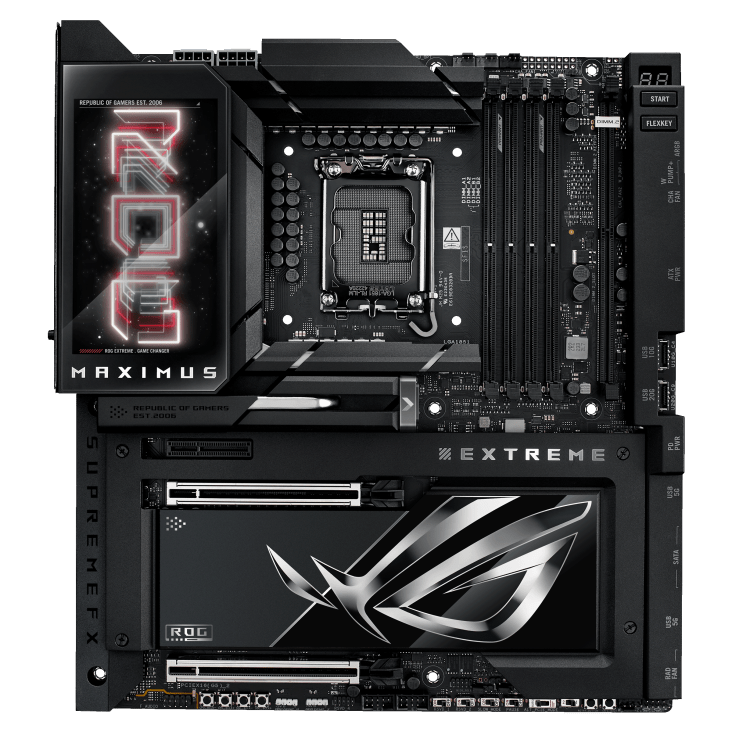 Материнская плата ASUS ROG MAXIMUS Z890 EXTREME, LGA1851 4xDDR5 4xSATA3 4xM.2 HDMI USB-C ATX