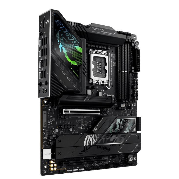 Материнская плата ASUS ROG STRIX Z890-F GAMING WIFI, LGA1851 Z890 4xDDR5 4xSATA3 5xM.2 HDMI DP ATX