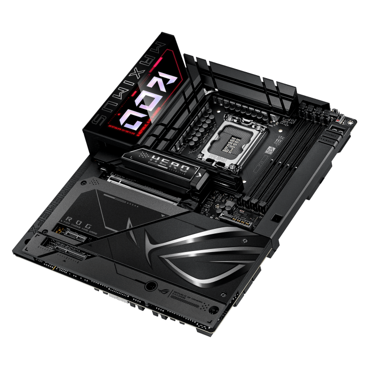 Материнская плата ASUS ROG MAXIMUS Z890 HERO BTF, LGA1851 4xDDR5 4xSATA 6xM.2 HDMI USB-C ATX