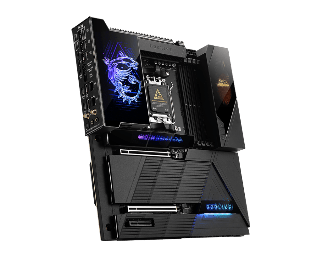 Материнская плата MSI MEG X870E GODLIKE AM5 4xDDR5 4xSATA3 RAID 7xM.2 7xType-C(2xDP) EATX