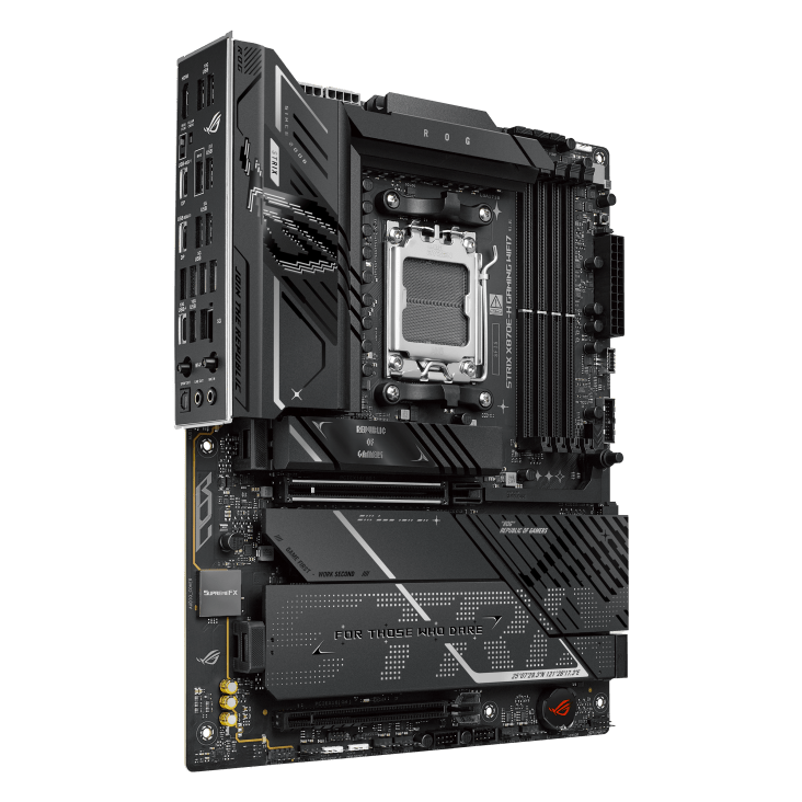 Материнская плата ASUS ROG STRIX X870E-H GAMING WIFI7 AM5 4xDDR5 4xSATA 4xM.2 HDMI 3xType-C ATX