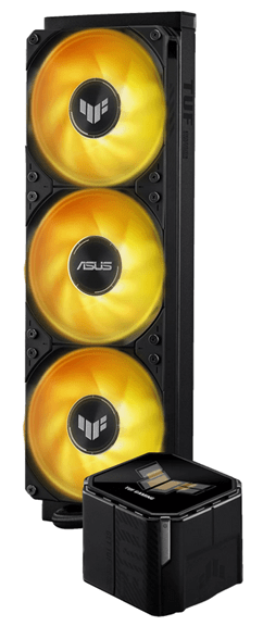 Водяное охлаждение CPU Asus TUF GAMING LC III 360 ARGB LCD 3x120mm Liquid CPU Cooler, PWM, ARGB
