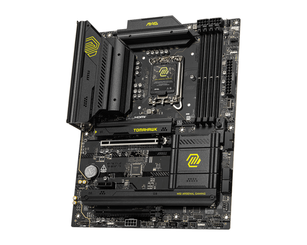 Материнская плата MSI MAG B860 TOMAHAWK WIFI LGA1851 4xDDR5 4xSATA3 RAID 3xM.2 HDMI DP 2xType-C ATX