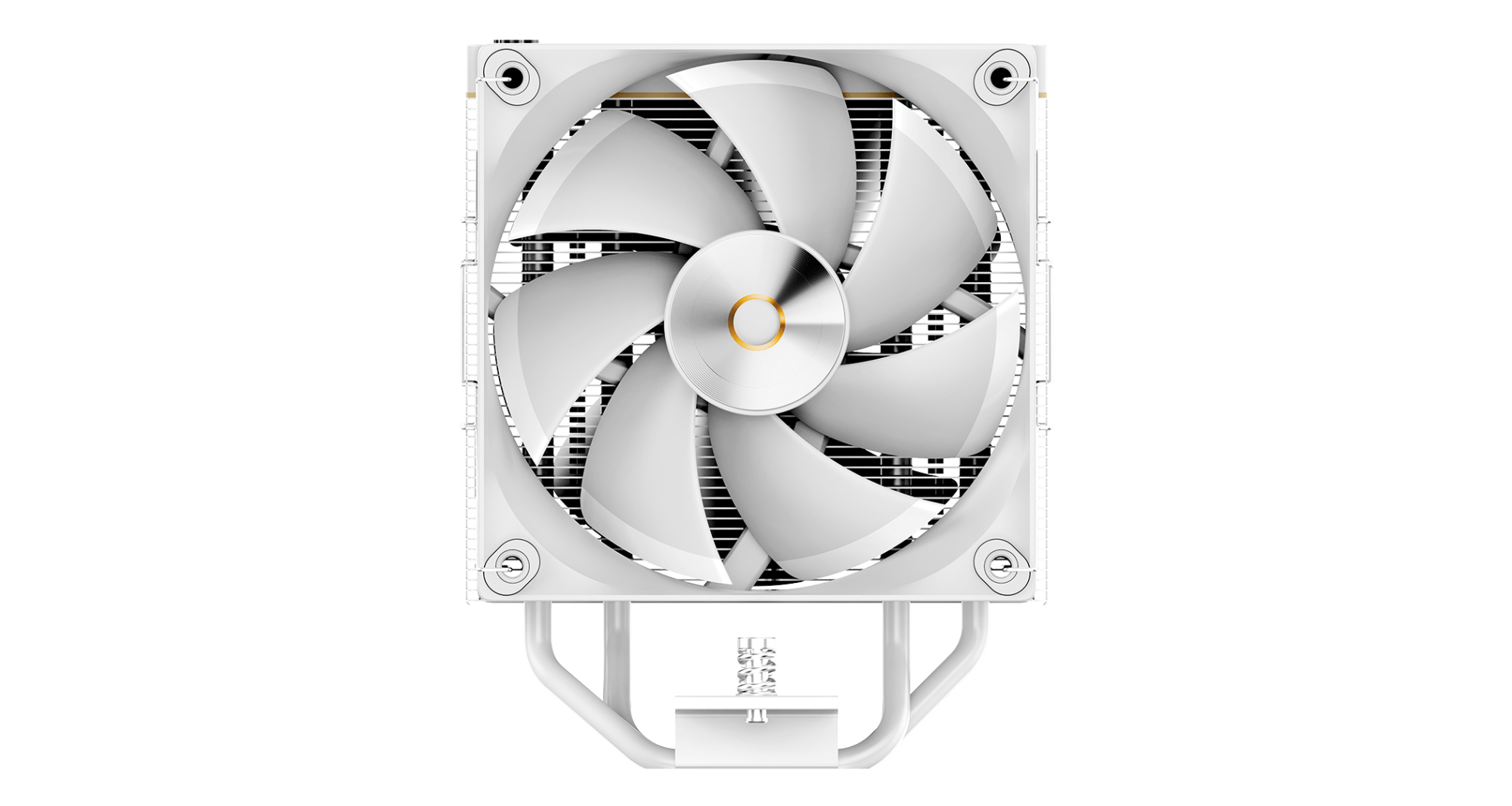 Вентилятор для процессора Ocypus Iota A40 WH Dual FAN TDP 220W 1851/1700/1200/115X/AM5/AM4 Белый