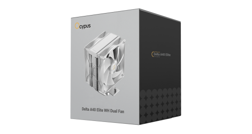 Вентилятор для процессора Ocypus Delta A40 Elite WH Dual Fan TDP 220W 4-pin Intel/AMD Белый