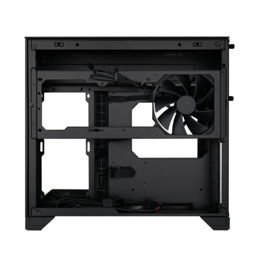 Корпус Lian Li O11 Vision-M Black mATX/ITX БП ATX 2xUSB3.0 1xType-C 1xAudio/Mic G99.O11VMX.00 Черный