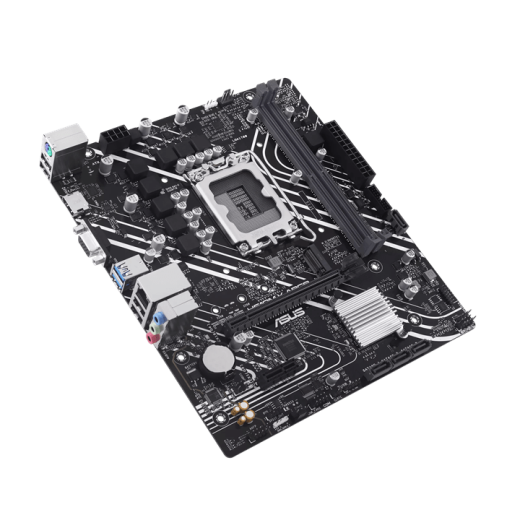 Материнская плата ASUS PRIME  H610M-K ARGB, LGA1700 2xDDR5 4xSATA3 M.2 VGA HDMI mATX
