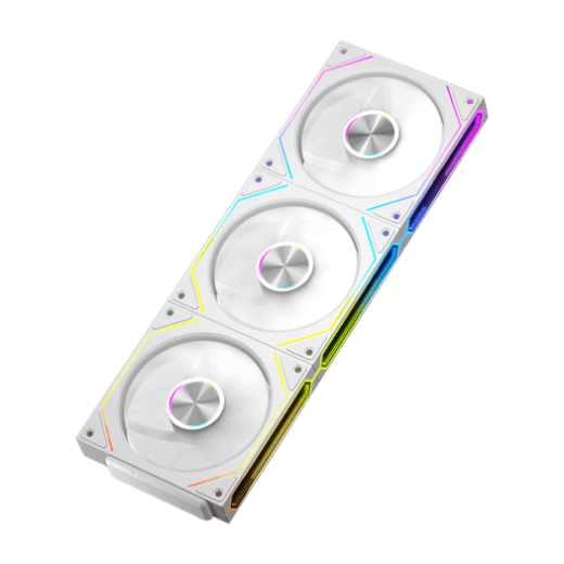 Вентилятор для корпуса PCCoole F3 X120R ARGB WH 3IN1, FAN 120mm, 800~1800RPM, 54 CFM, RGB