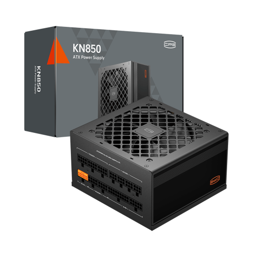 Блок питания PCCooler KN850, 850W, Full Modular, 80PLUS GOLD, Fan 120mm, Черный, P3-KN850-G1F