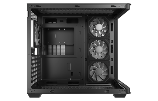 Корпус AOC CG455B 4F ATX/M-ATX/ITX 2xUSB3.0 1xType-C 1xAudio/Mic Черный AOC-CG455-BF4V1R0W2-G