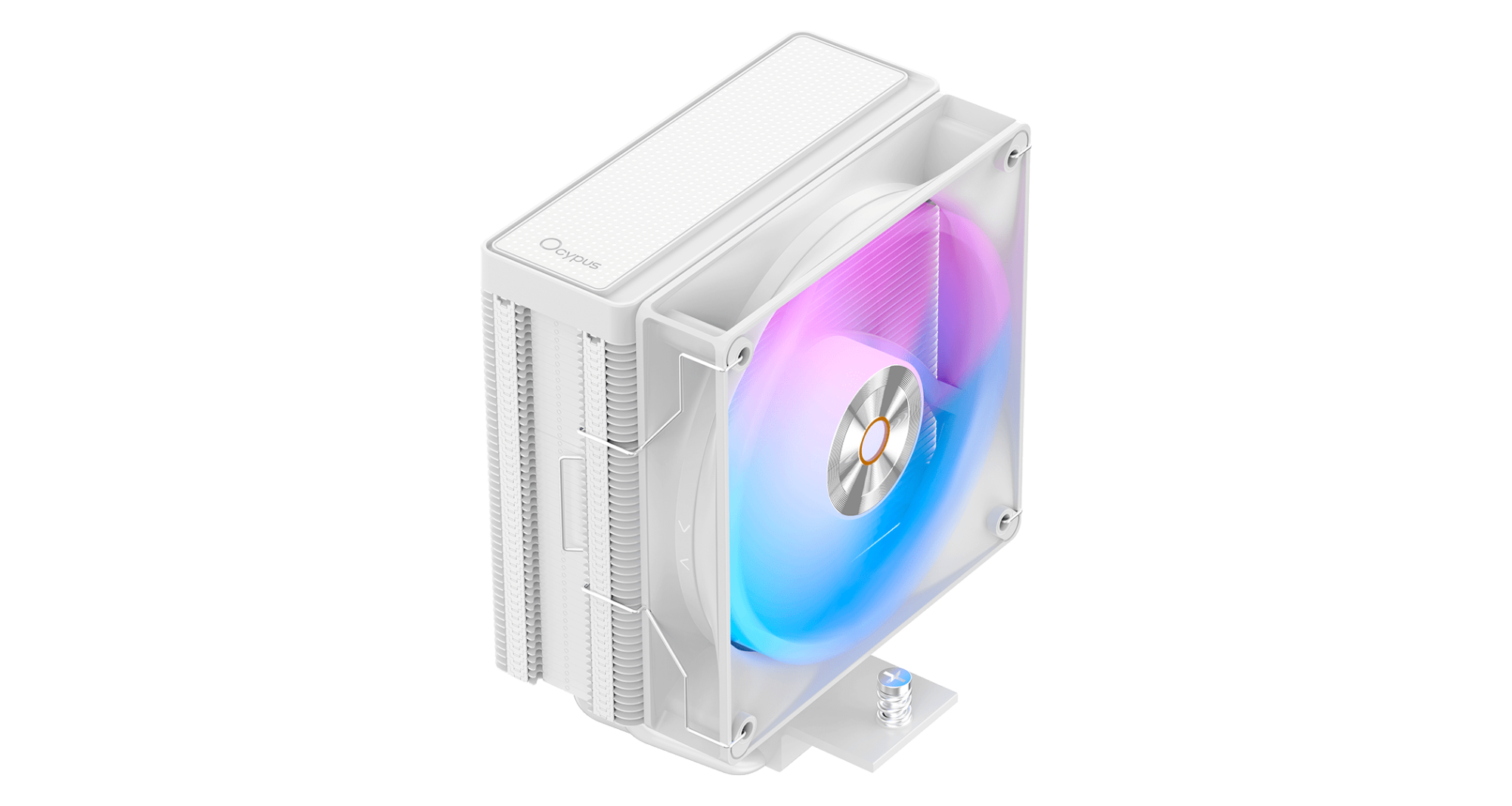 Вентилятор для процессора Ocypus Delta A40 WH ARGB TDP 220W 4-pin 1851/1700/1200/115X/AM5/AM4 Белый