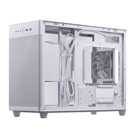 Корпус ASUS Prime AP201 TG WHITE mATX/mITX Белый 90DC00G3-B39010
