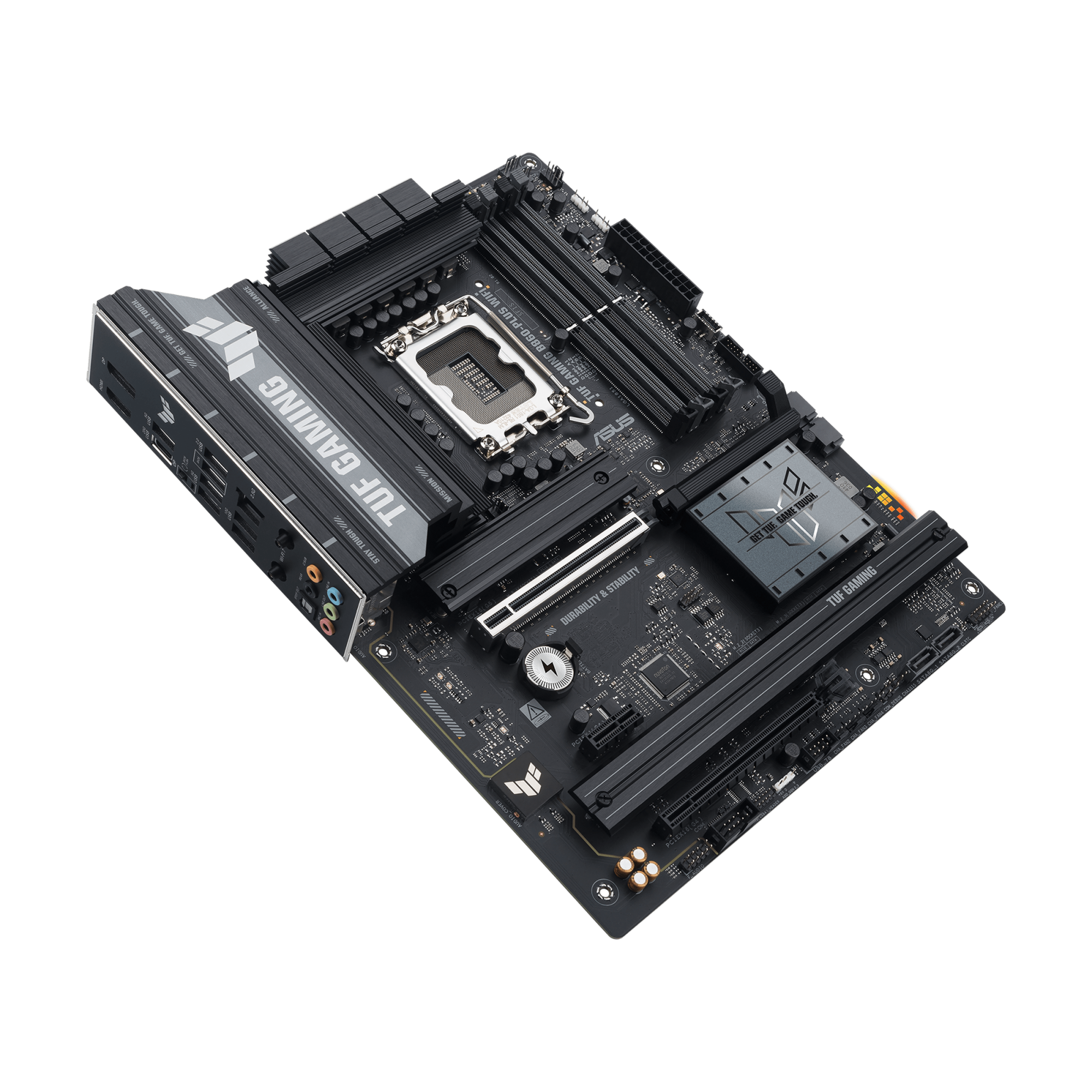 Материнская плата ASUS TUF GAMING B860-PLUS WIFI, LGA1851 B860 4xDDR5 4xSATA 3xM.2 HDMI DP ATX