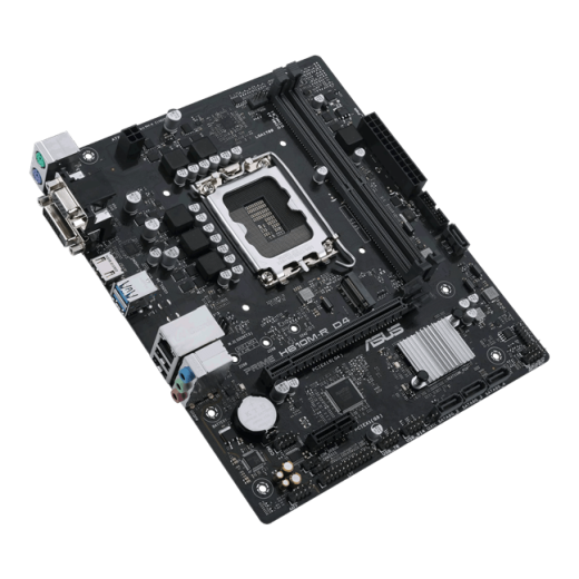 Материнская плата ASUS PRIME  H610M-R D4-SI, LGA1700 2xDDR4 4xSATA3 M.2 1xD-Sub 1xDVI 1xHDMI mATX