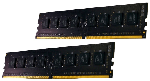 Оперативная память 16GB Kit (2x8GB) GEIL DDR4 2666Mhz UDIMM PC4-21330 PRISTINE GP416GB2666C19DC