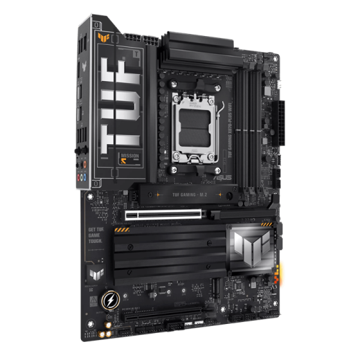 Материнская плата ASUS TUF GAMING X870-PLUS WIFI AM5 4xDDR5 4xSATA3 Raid 4xM.2 HDMI DP ATX