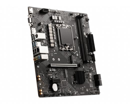 Материнская плата MSI PRO H610M-G DDR4 LGA1700 H610 2xDDR4 4xSATA3 M.2 VGA HDMI DP mATX