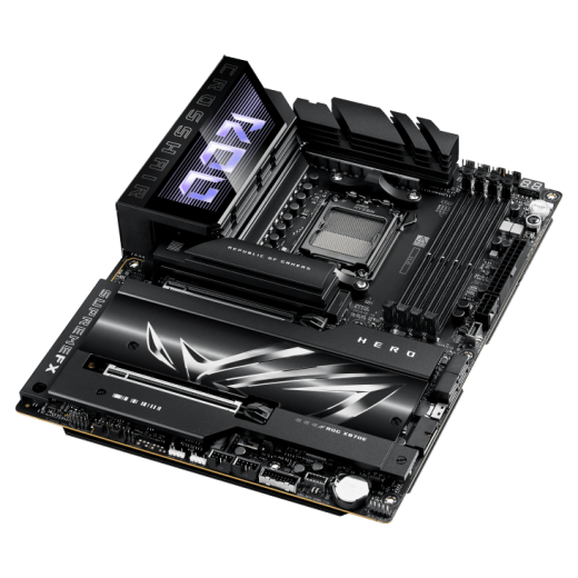 Материнская плата ASUS ROG CROSSHAIR X870E HERO AM5 4xDDR5 4xSATA Raid 4xM.2 10xUSB ATX