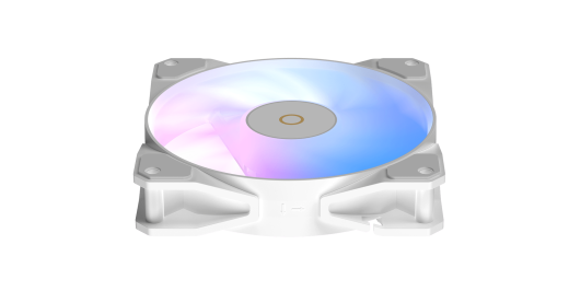 Вентилятор для корпуса Ocypus Beta F12 WH ARGB 1x(120x120x25mm) 1600RPM 56CFM Белый