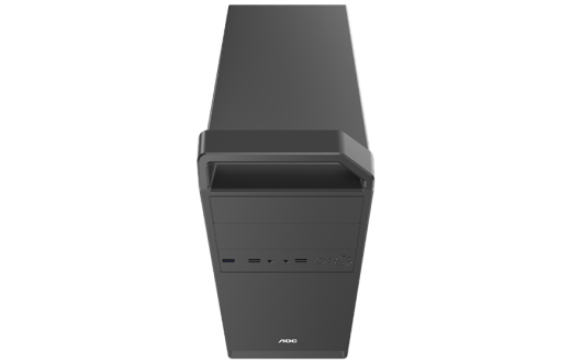 Корпус AOC CB104B M-ATX/ITX 2xUSB2.0 1xUSB3.0 1xAudio 1xMic Kensington Черный AOC-CB104-BEV1B-G