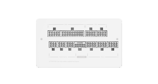 Блок питания Ocypus Iota P850 WH 850W Full Modular, 80+ GOLD, КПД 91% Белый, Iota-P850-G1FFWH025X-EU