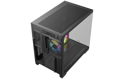 Корпус AOC CG395B 4F ATX/M-ATX/ITX 2xUSB3.0 1xType-C 1xAudio/Mic Черный AOC-CG395-BF4V2R0T2-G