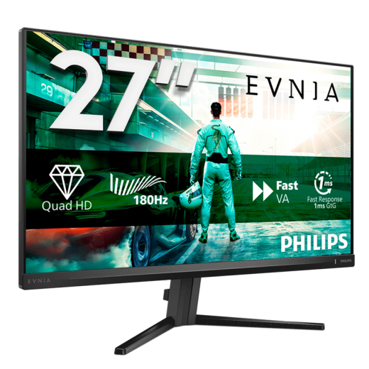 Монитор 27" PHILIPS 27M2N3500NL/01/00 VA 2560x1440 180Hz 0,5мс 300кд/м 5000:1 2xHDMI DP Черный
