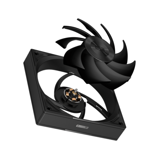 Вентилятор для корпуса PCCooler F5 R120 BK 1x(120x120x25mm) 500-2200RPM Black