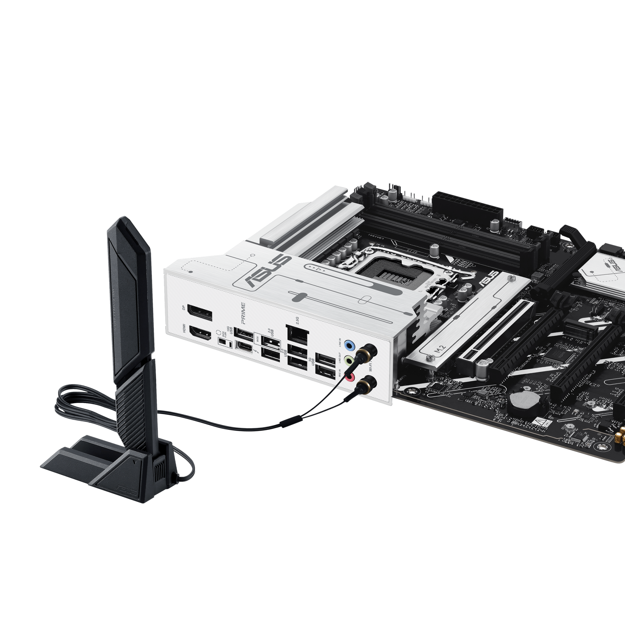 Материнская плата ASUS PRIME Z890-P WIFI, LGA1851 Z890 4xDDR5 4xSATA3 4xM.2 HDMI DP USB-C ATX