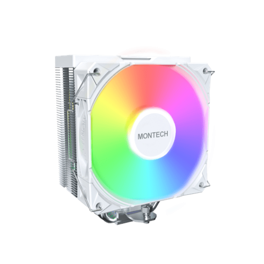 Вентилятор для процессора Montech NX400 ARGB (W) TDP 220W 4-pin 1851/1700/1200/115X/AM5/AM4 White
