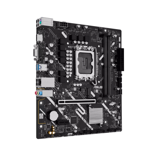 Материнская плата ASUS PRIME H810M-K, LGA1851 H810 2xDDR5 4xSATA 1xM.2 1xPCIe 4.0 HDMI D-Sub mATX