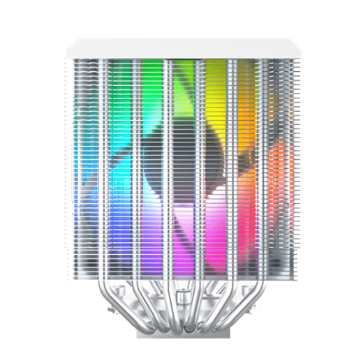 Вентилятор для процессора Montech NX600 ARGB (W) TDP 260W 4-pin 1851/1700/1200/115X/AM5/AM4 White