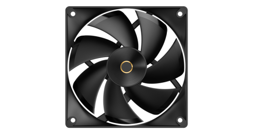 Вентилятор для корпуса Ocypus Delta F12 BK 1x(120x120x25mm) 2000RPM 73CFM Черный