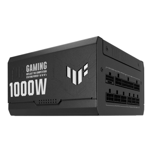Блок питания ASUS 1000W, TUF Gaming 1000W Gold, Full Modular, 80+ GOLD, КПД 92%, TUF-GAMING-1000G