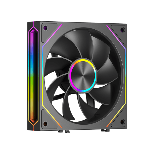 Вентилятор для корпуса PCCooler F3 X120R ARGB BK 1x(120x120x25mm) 800-1800RPM 54CFM Black