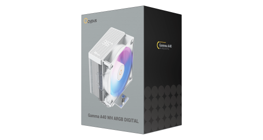 Вентилятор для процессора Ocypus Gamma A40 WH ARGB Digital TDP200W 1851/1700/1200/115X/AM5/AM4 Белый
