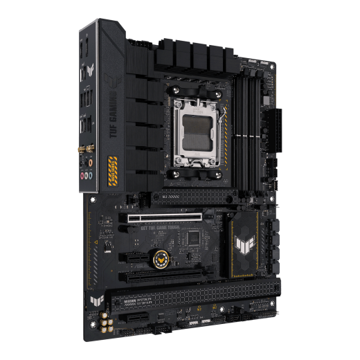 Материнская плата ASUS TUF GAMING B650-PLUS WIFI AM5 4xDDR5 4xSATA3 RAID 3xM.2 DP HDMI ATX